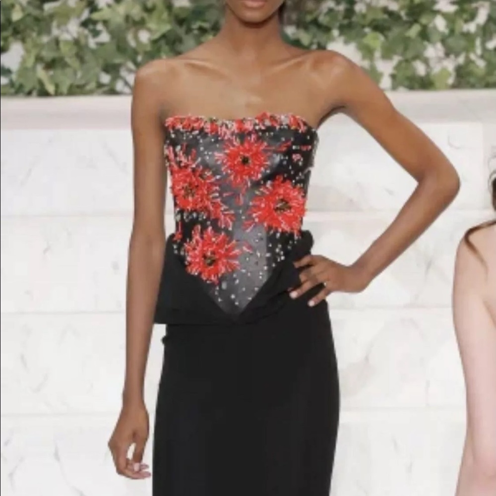 La perla gown with Handwork Evening dress